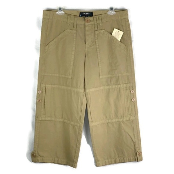 NEW-BILLY Blues Roll up Cargo Style Cropped Pants - Picture 7 of 8